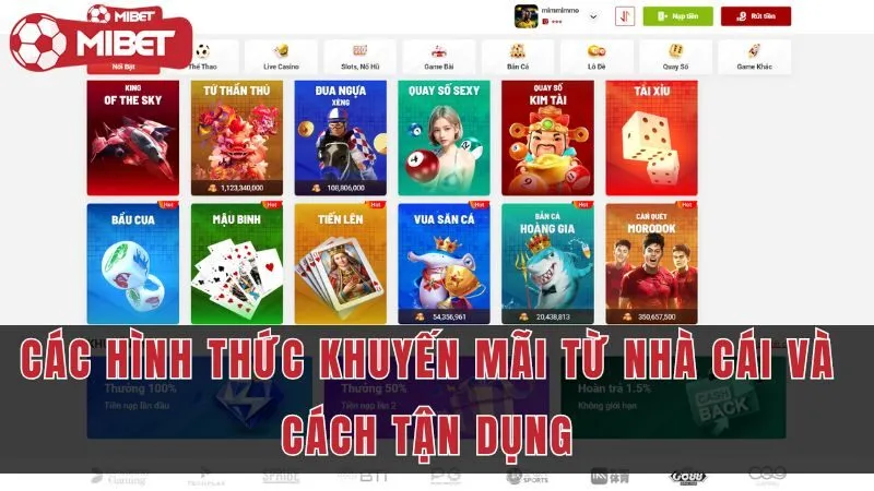 Hình Thức Khuyến Mãi Từ Nhà Cái Và Cách Tận Dụng Hiệu Quả